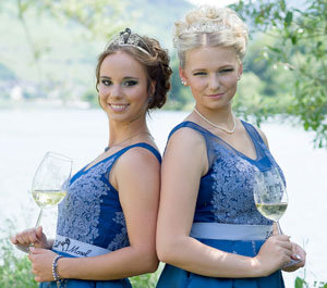 Weinmajestten der Stadt Zell an der Mosel